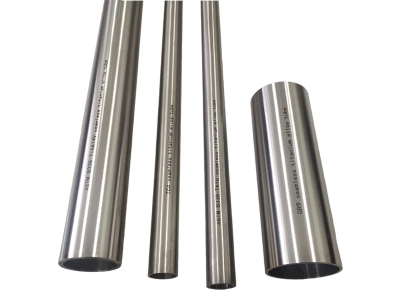 Ống hợp kim titan liền mạch ASTM B338 TA18